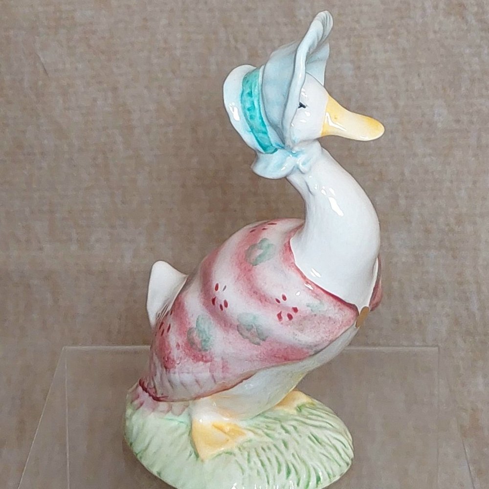 Beatrix Potter "Jemima Puddle Duck" Gold Stamp Home/Office Collectible Figurine - Picture 3 of 12